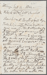 Jane Porter, autograph memo