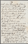 Jane Porter, autograph memo