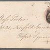 George Trollope to Jane Porter, autograph letter signed