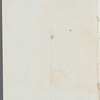 George Trollope to Jane Porter, autograph letter signed