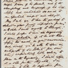 William Hart Coleridge to Jane Porter, autograph letter signed