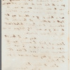 William Hart Coleridge to Jane Porter, autograph letter signed