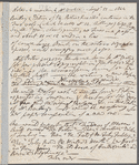 Jane Porter, autograph memo