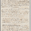 Jane Porter, autograph memo