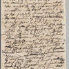 Jane Porter to unidentified recipient, autograph letter (copy)
