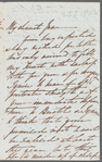 Georgiana Fitzroy to Jane Porter, autograph letter signed