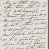 Georgiana Fitzroy to Jane Porter, autograph letter signed