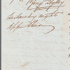 Georgiana Fitzroy to Jane Porter, autograph letter signed