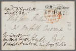 Josiah Forshall to Jane Porter, autograph letter signed