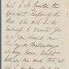 Josiah Forshall to Jane Porter, autograph letter signed