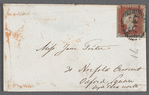 A. De Berg to Jane Porter, autograph letter signed