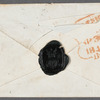 A. De Berg to Jane Porter, autograph letter signed