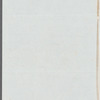 George Edward Anson to Jane Porter, autograph letter third person