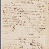 Jane Porter to John Shephard, autograph letter signed