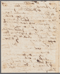 Jane Porter to John Shephard, autograph letter signed