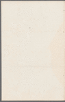 Arbuthnot Emerson to Jane Porter, autograph letter signed