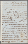 Joseph Rickerby to Jane Porter, autograph letter signed