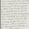 John Shephard to Jane Porter, autograph letter signed