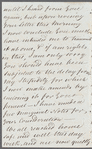 John Shephard to Jane Porter, autograph letter signed