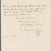 Robert Shelton Mackenzie to Jane Porter, autograph letter signed