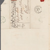 Robert Shelton Mackenzie to Jane Porter, autograph letter signed