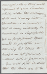 John Shephard to Jane Porter, autograph letter signed