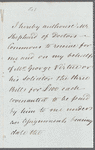 John Shephard to Jane Porter, autograph letter signed