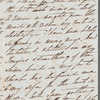 Georgiana Fitzroy to Jane Porter, autograph letter signed