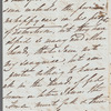 Georgiana Fitzroy to Jane Porter, autograph letter signed