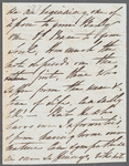 Georgiana Fitzroy to Jane Porter, autograph letter signed