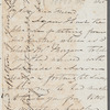 Elizabeth Morgan to Jane Porter, autograph letter signed