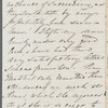 Elizabeth Morgan to Jane Porter, autograph letter signed