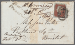 Samuel Bromhead to Jane Porter, autograph letter signed