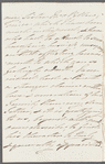 Miss Addington to Jane Porter, autograph letter signed