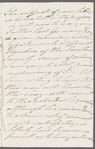 Miss Addington to Jane Porter, autograph letter signed