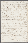 Miss Addington to Jane Porter, autograph letter signed