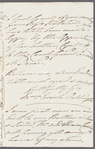 Miss Addington to Jane Porter, autograph letter signed