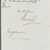 Robert Peel to George Hamilton Gordon, Lord Aberdeen, autograph letter signed