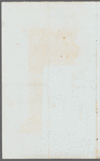 Susanna Hunter to Jane Porter, autograph letter signed