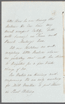 Harriet Shephard to Jane Porter, autograph letter signed