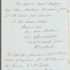 Harriet Shephard to Jane Porter, autograph letter signed