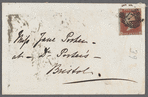 Adelaide Taylor to Jane Porter, autograph letter signed