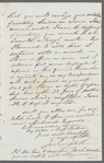 Sir James Campbell to Jane Porter, autograph letter signed