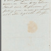 Sir James Campbell to Jane Porter, autograph letter signed