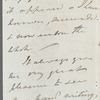 John Philippart to Jane Porter, autograph letter signed