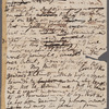 Jane Porter to John Backington [?], autograph letter (copy)