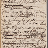 Jane Porter to John Backington [?], autograph letter (copy)