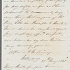 Catherine E. M. Conway to Jane Porter, autograph letter signed