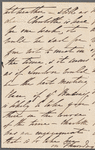 Georgiana Fitzroy to Jane Porter, autograph letter signed