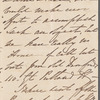 Georgiana Fitzroy to Jane Porter, autograph letter signed